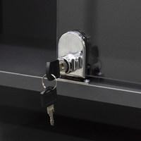 Замок мебельный 408 для стеклянных дверей AKS 47696