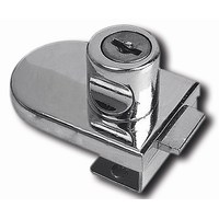 Замок мебельный 408 для стеклянных дверей AKS 47696