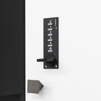 Замок мебельный 601 электронный, кодовый, вертикальный AKS 82429