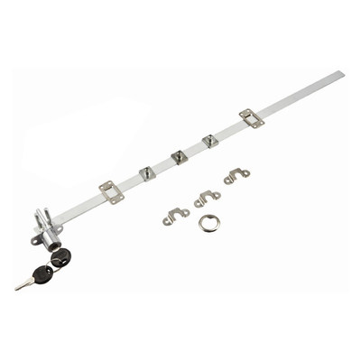 Замок для выдвижных 3-х ящиков механический центральный 288/500 AKS 47699