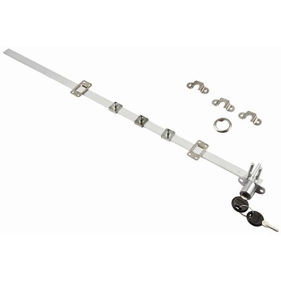 Замок для выдвижных 3-х ящиков механический центральный 288/500 AKS 47699