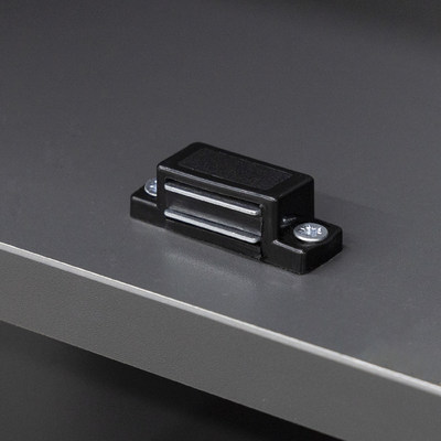 Защелка магнитная мебельная, черная N AKS 77906