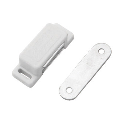 Защелка магнитная мебельная, черная N AKS 77906