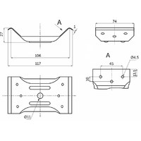 Стяжка для стола 102 AKS 108103