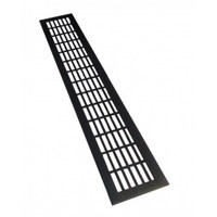 Решетка вентиляционная малая 60, черная AKS 65800