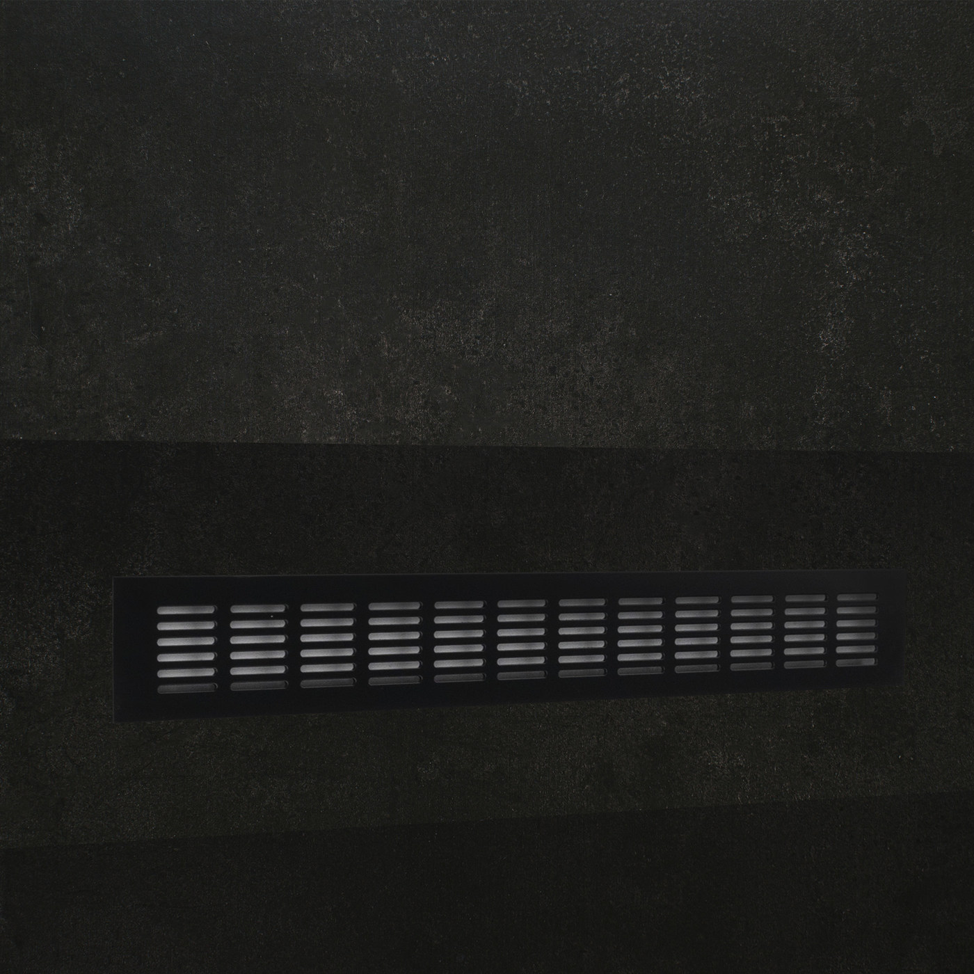 Решетка вентиляционная малая 60, черная AKS 65800