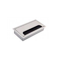 Пропуск кабельный метал. 80*160мм, аллюминий AKS 84052/57088