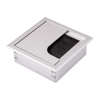 Пропуск кабельный метал. 80*80мм, алюминий AKS 68126