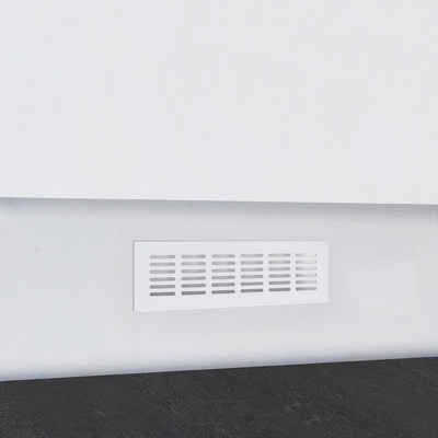 Решетка вентиляционная 250*60, белая AKS 89602