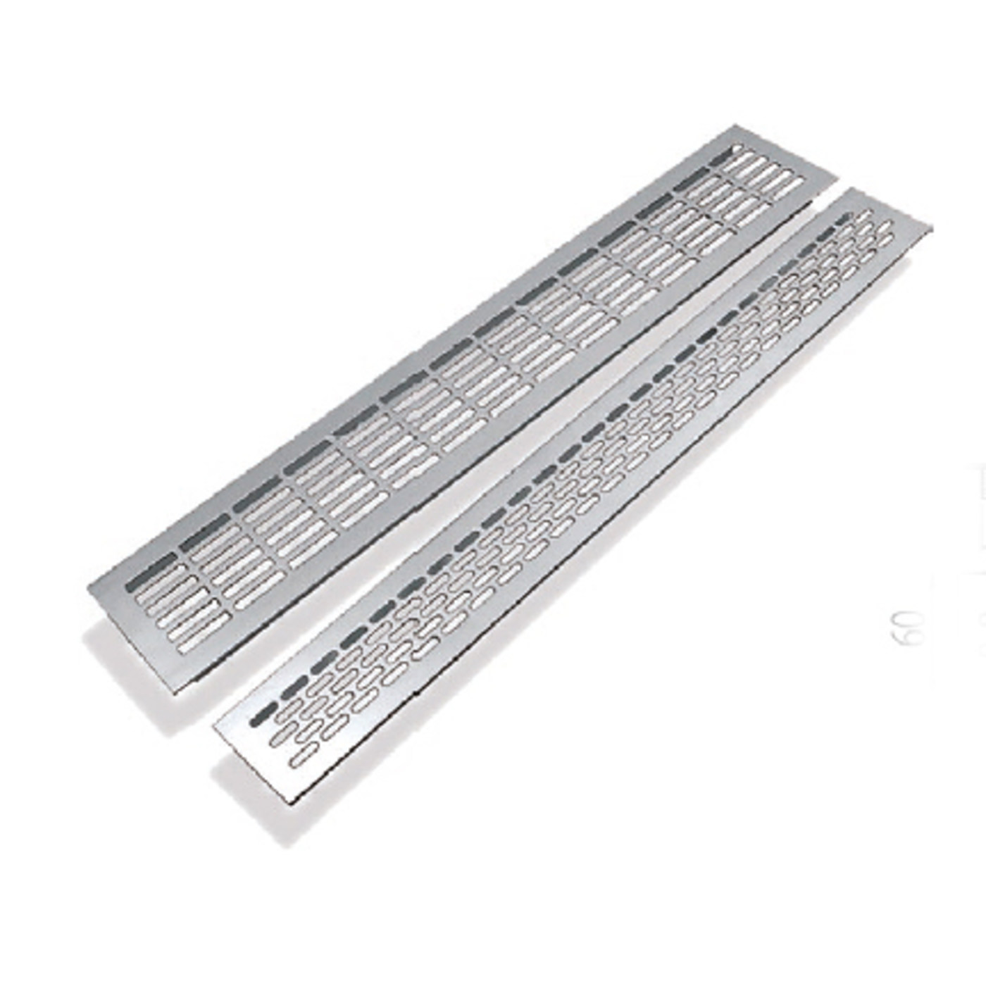 Решетка вентиляционная 250*60, черная AKS 89604