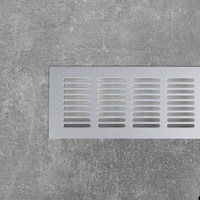 Решетка вентиляционная 480*80, серебро аллюминий AKS 47688
