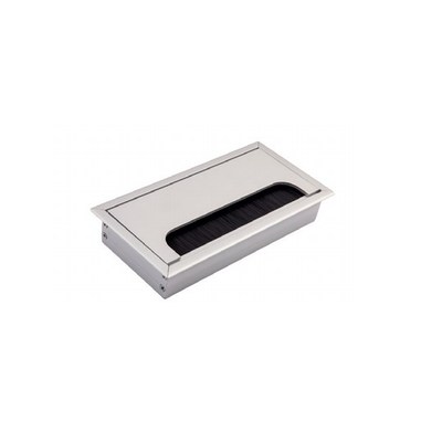 Пропуск кабельный метал. 80*160мм, аллюминий AKS 57088