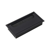 Пропуск кабельный метал. 80*160мм, аллюминий AKS 57088