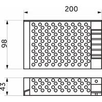 Блок питания Indoor 150W/12V, без вилки и коннектора, AKS 75060