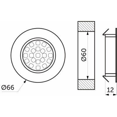 Блок питания Indoor 150W/12V, без вилки и коннектора, AKS 75061
