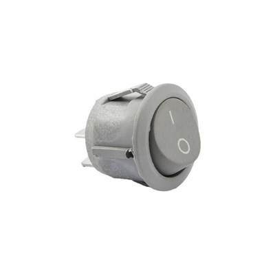 Выключатель врезной, серый AKS 81002