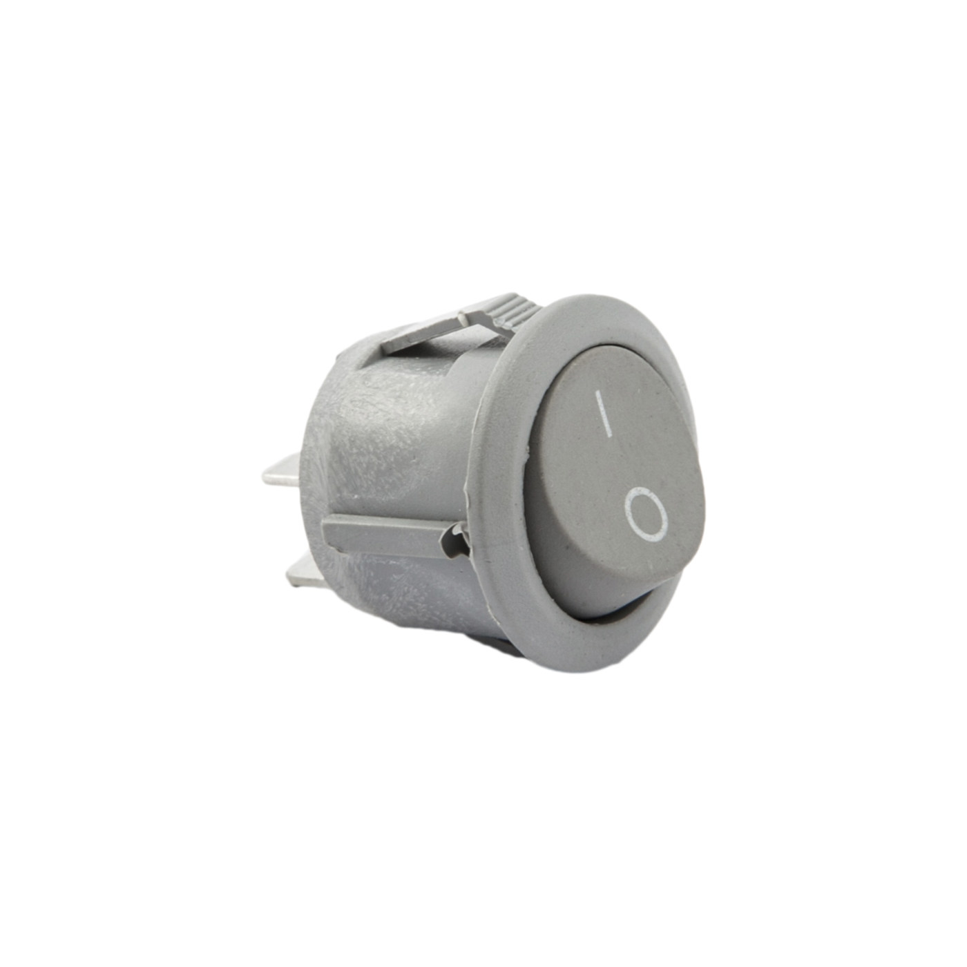 Выключатель врезной, серый AKS 81002