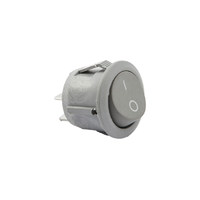 Выключатель врезной, серый AKS 81002