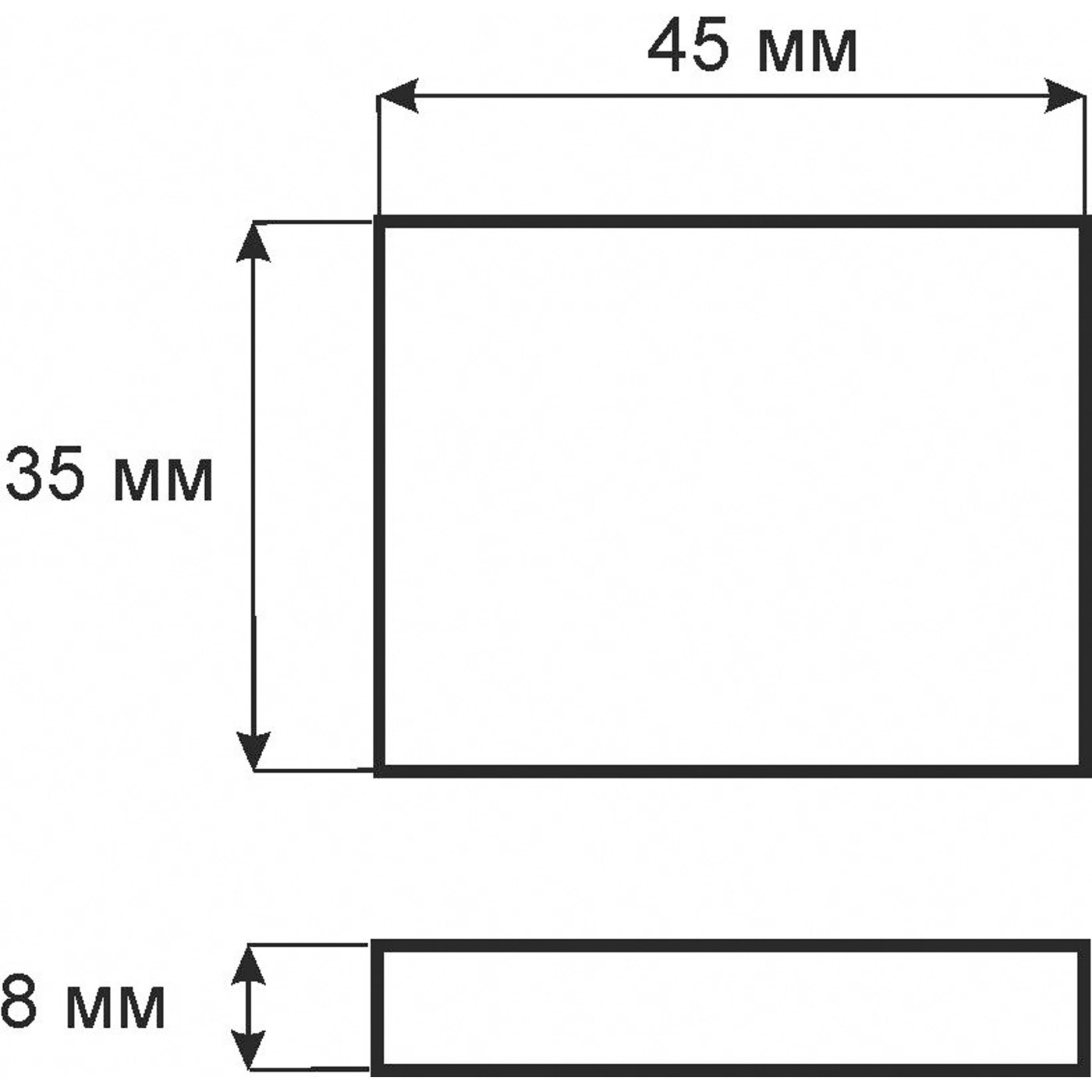 Выключатель AKS бесконтактный для столешниц (max 54mm) с мини-конектором, 60W AKS 93691
