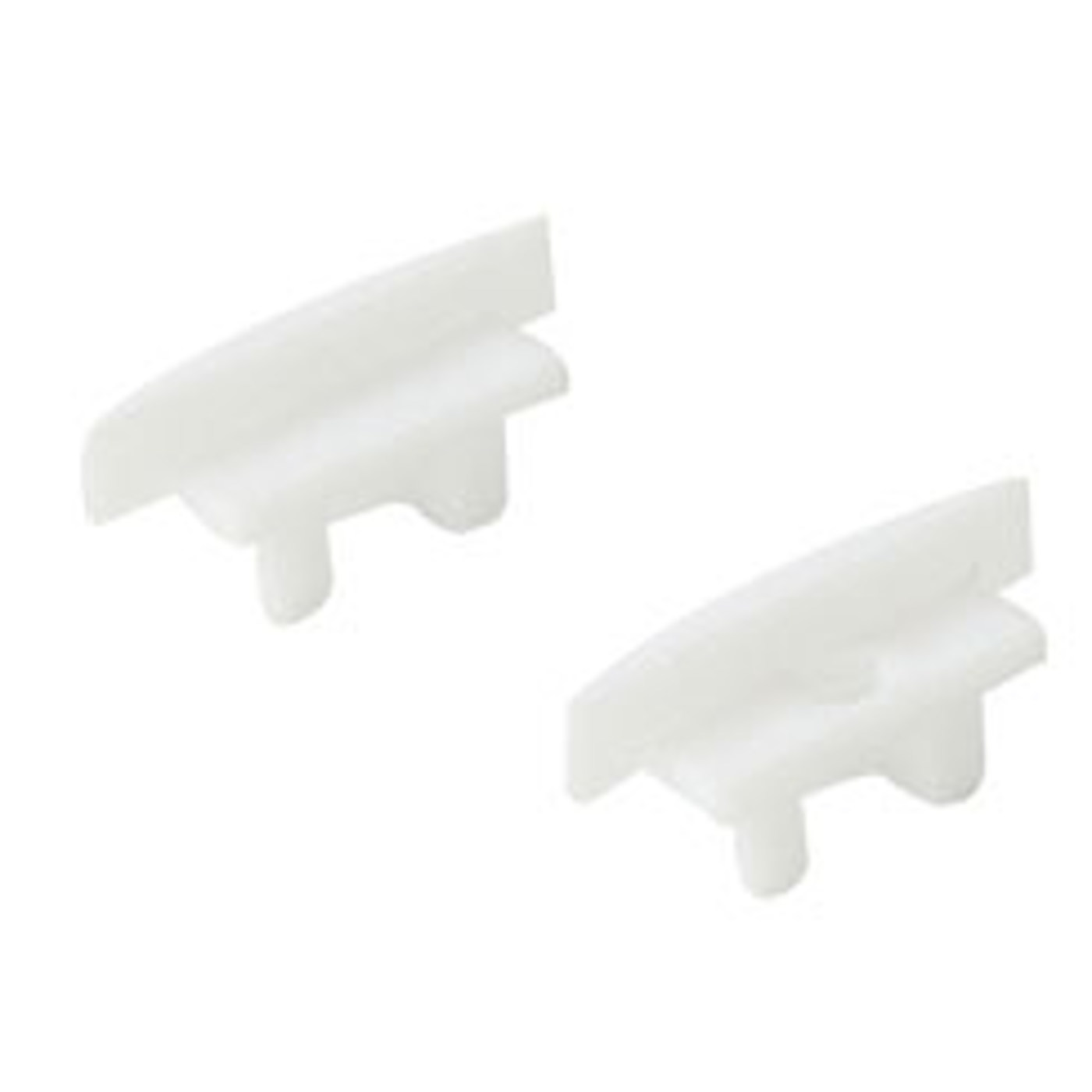 Заглушка к алюминиевому профилю LIRA-1707 цвет белый AKS 77268