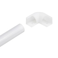 Уголок для профиля ORION-1616C, цвет белый AKS 81804