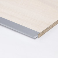 Профиль алюминиевый наклад./торц. CAPELLA-3016А, с экраном, цвет алюмин. 2 м AKS 104956