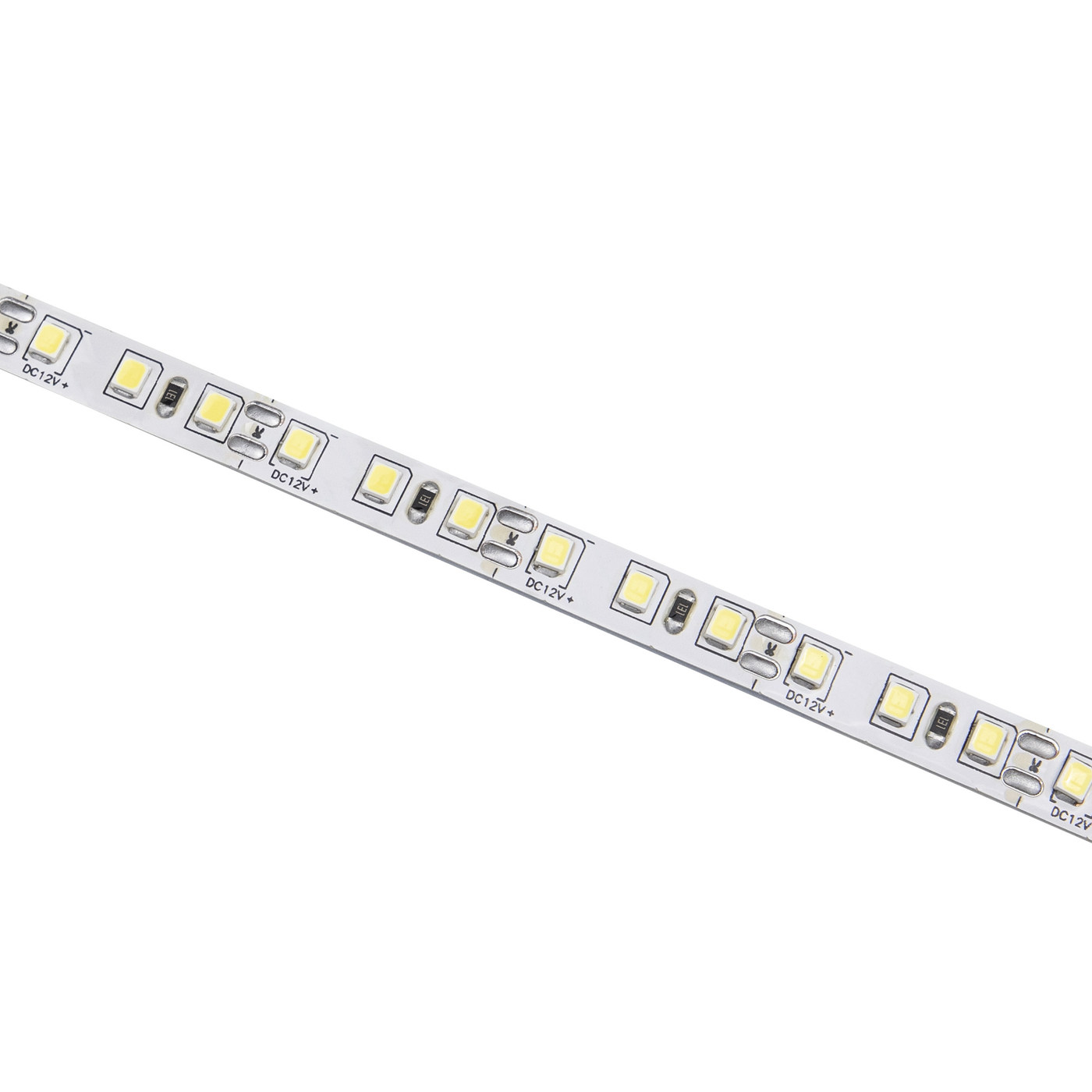 Лента светодиодная - 9,6W/m, 8мм, 2835, 120 д/м, IP20, холодный белый (6000K) - 5м AKS 75078