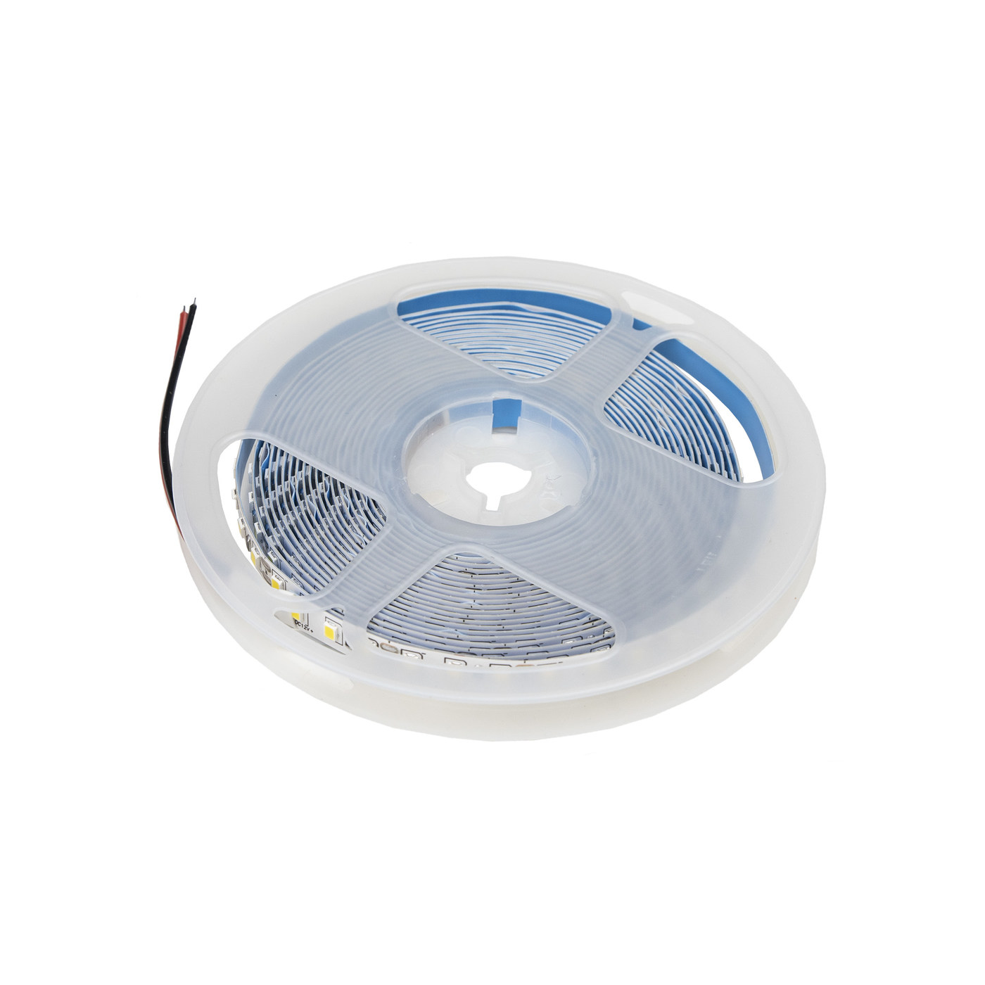 Лента светодиодная - 9,6W/m, 8мм, 2835, 120 д/м, IP20, нейтральный белый (4000K) - 5м AKS 75069