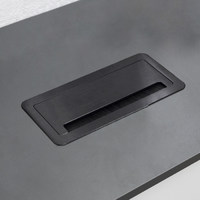 Выдвижной удлинитель AKS Atlas USB, 2 розетки, 2xUSB, HDMI, LAN, черный AKS 78316