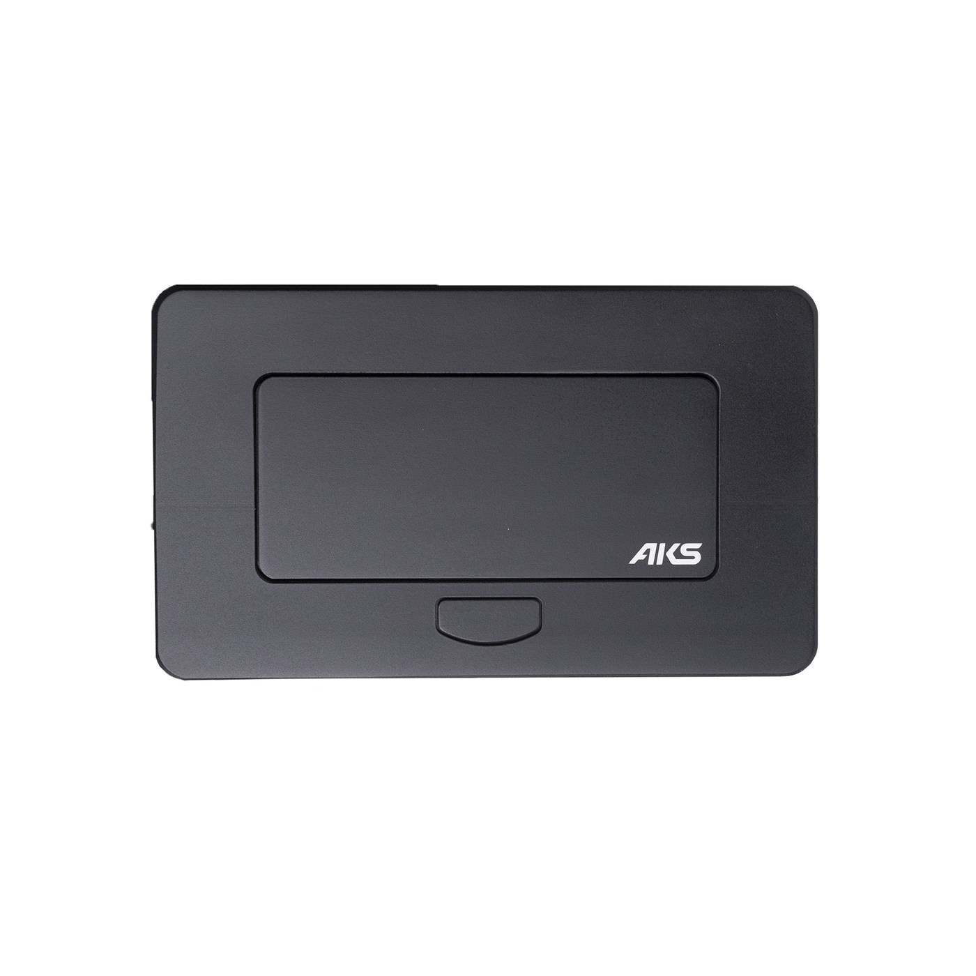 Выдвижной удлинитель NOVA 4, 1 розетка, 2xUSB-A, черный AKS 109636