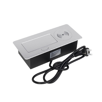 Выдвижной удлинитель NOVA 5, 1 розетка, USB A + C, wireless, алюминий AKS 108729