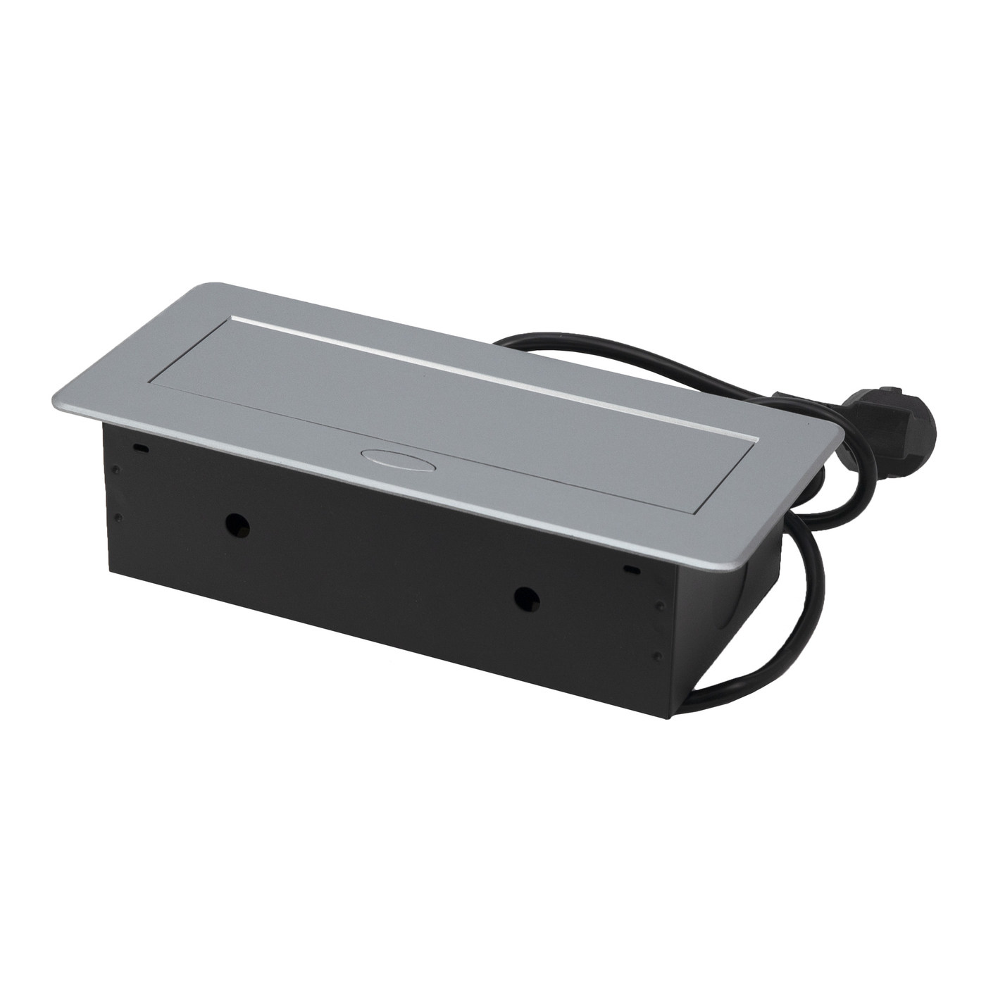 Выдвижной удлинитель NOVA USB, 2 розетки, 2xUSB, белый AKS 85089