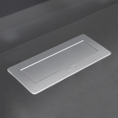 Выдвижной удлинитель NOVA, 3 розетки, алюминий AKS 78892