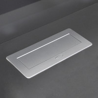 Выдвижной удлинитель NOVA, 3 розетки, алюминий AKS 78892