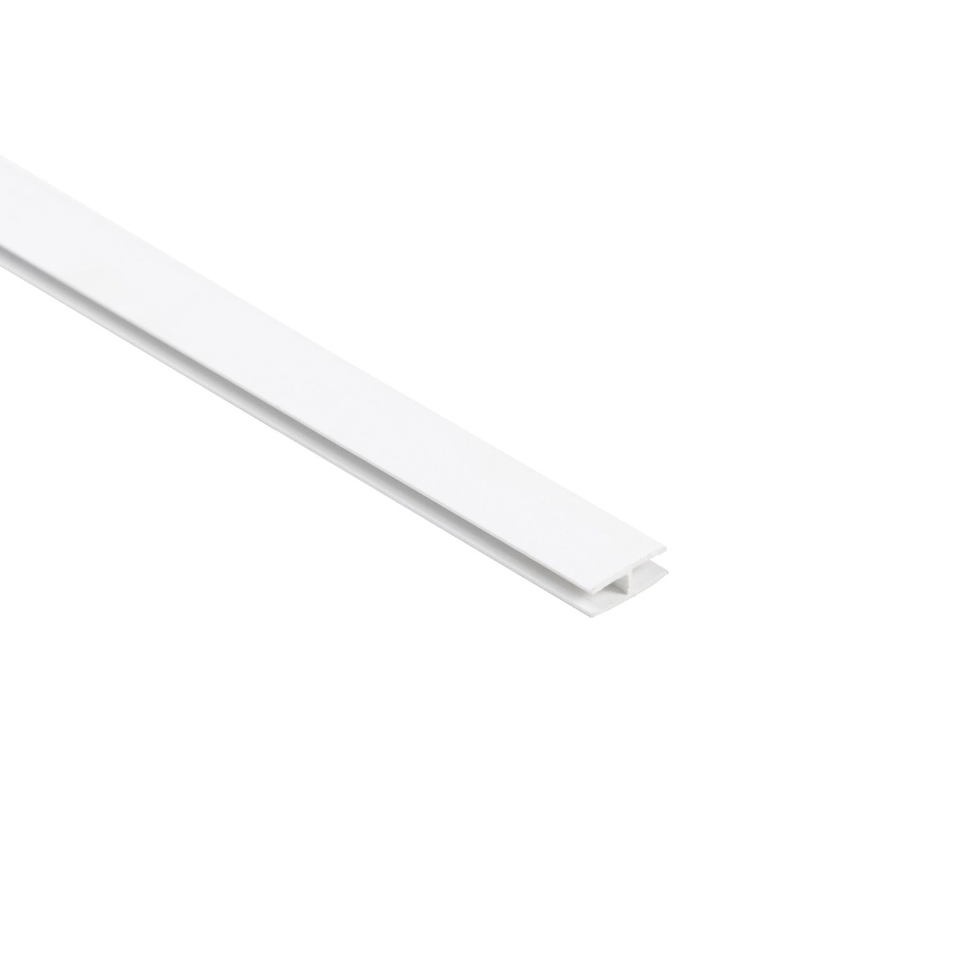 Профиль соединительный ПВХ соединительный Н-образный 4 мм 2 м.п. Белый AKS 61114