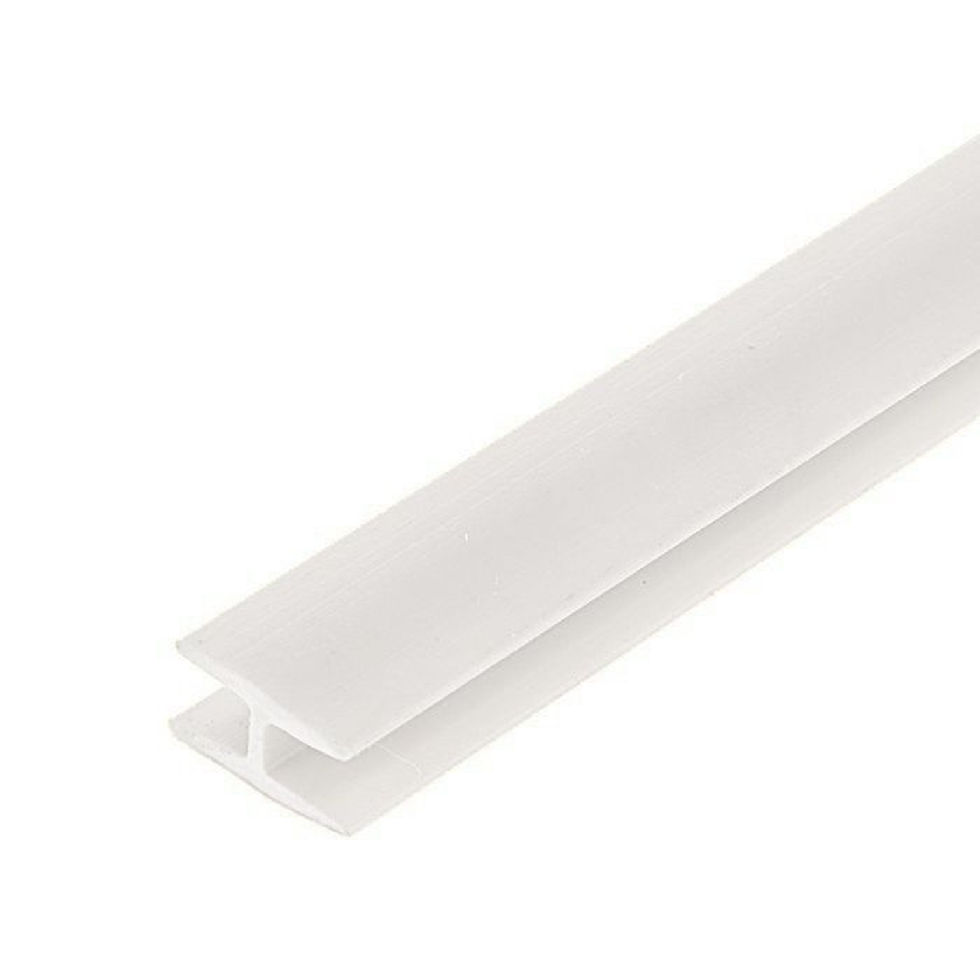 Профиль соединительный для ДВП (2,5 м) белый
