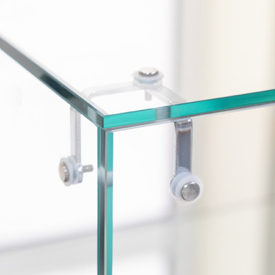 Крепление стеклянного куба мет. тройное AKS 39829