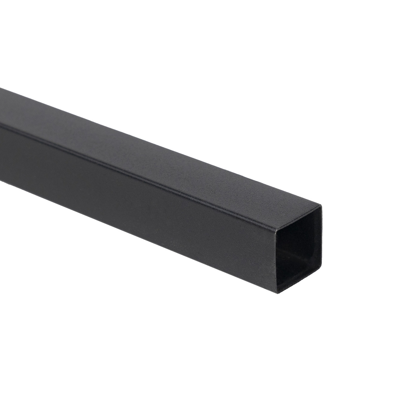 Труба квадр. L-3000 25*25 (1,4кг/1,0мм) QUADRO, черный AKS 112540