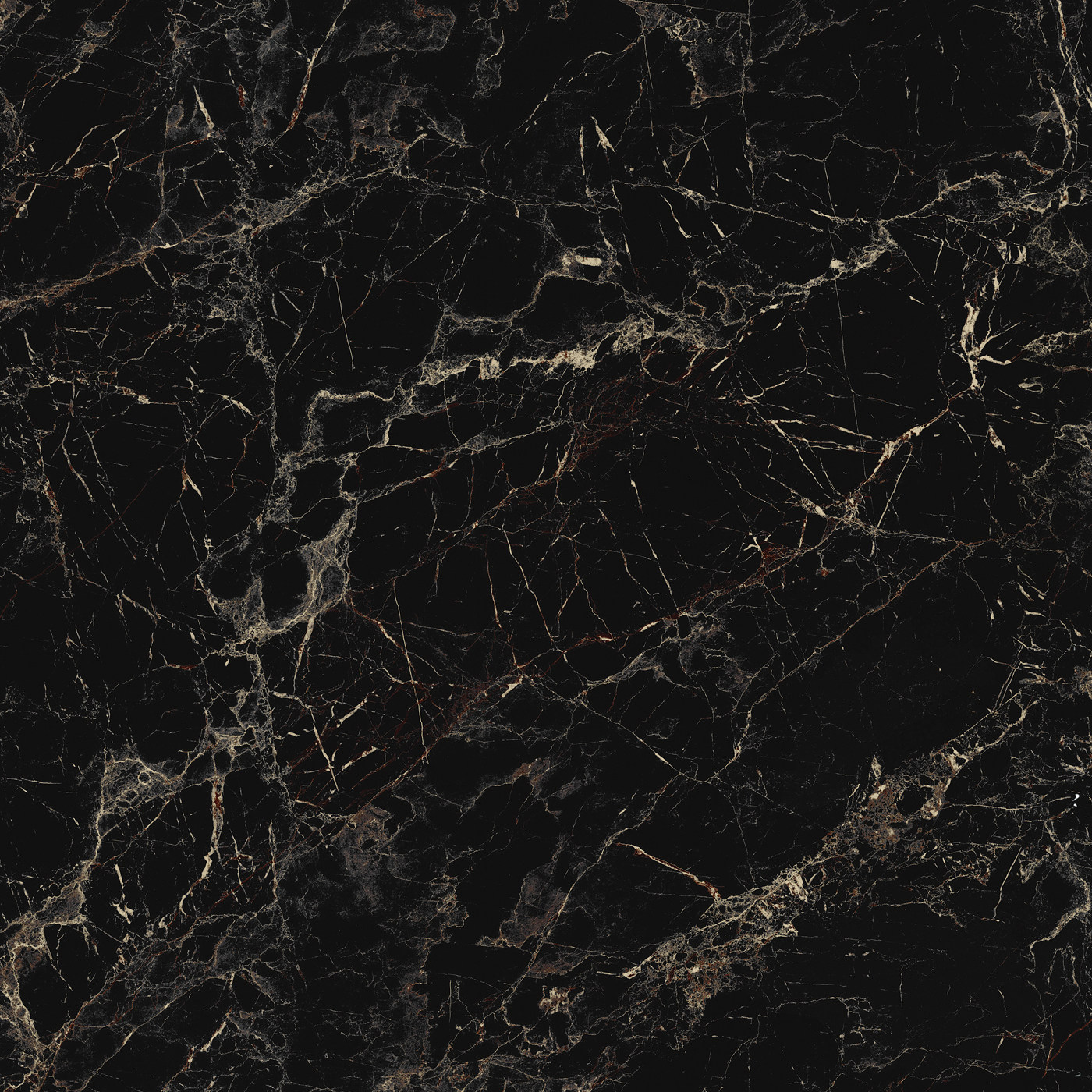 Стеновая панель 3050*600*4  GL Мармор Марквина Черный