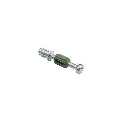 Шток эксцентрика 7*24/6*11 с пластиковой зеленой муфтой (1уп10 шт)  AKS 81297