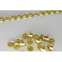 Лента декоративная d-9,5 мм (Золото)