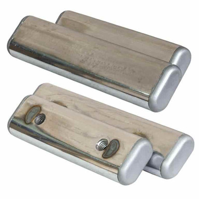 Ручка меб. двойная Н130мм хром