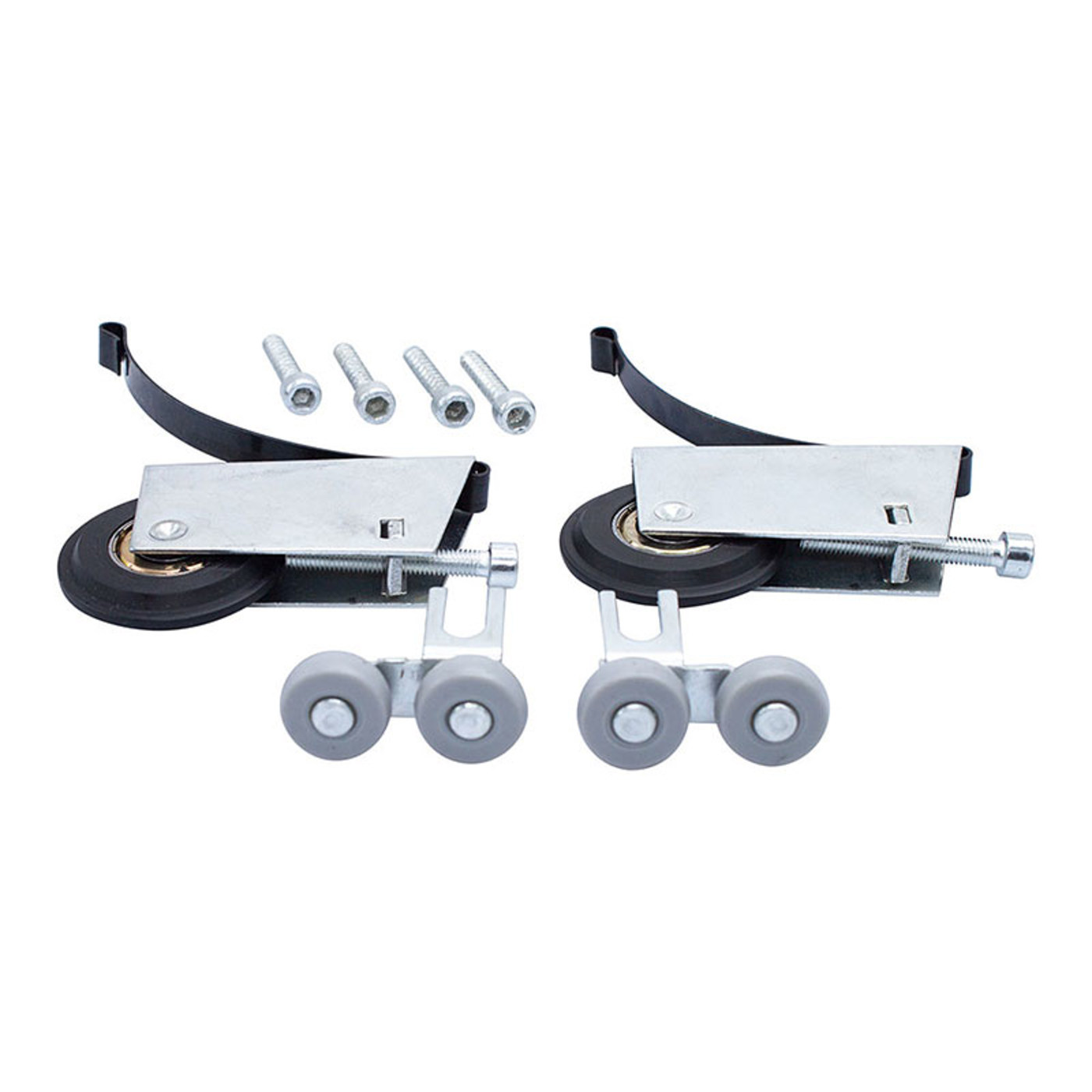 Комплект роликов для раздвижной двери асим.