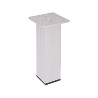 Опора мебельная А 805 Н-120 мм 40х40 мм пл+заг алюминий