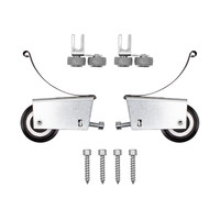 Комплект роликов для раздвижной двери асим. (У)4+ класс