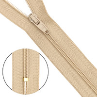 Молния 5 (АП) 276 (светло бежевая) (рол 200 м)