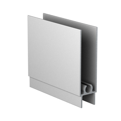 Профиль горизонт. нижний (нижняя рамка) Серебро (6,0) АВД-0608