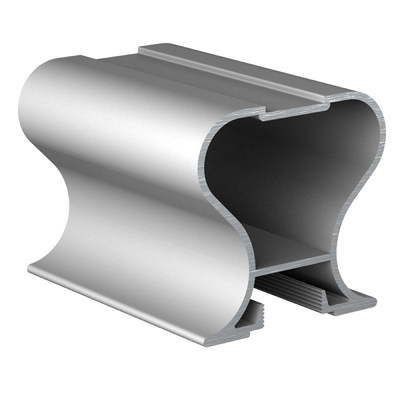 Профиль вертик. алюм. Симметрич. Н-образн. Серебро 5,4 АВД-0501