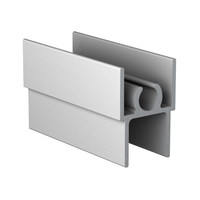 Профиль горизонт. верхний (верхняя рамка)  Серебро (6,0)АВД-0642