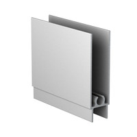 Профиль горизонт. нижний (нижняя рамка) Серебро (6,0) АВД-0643